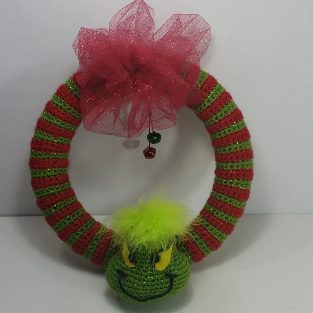 Grinch Christmas Wreath